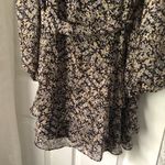 1. State mini ruffles dress, with belt, size medium Photo 8