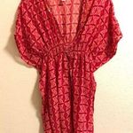 India Boutique Red Jeweled Swim Cover OS Photo 0