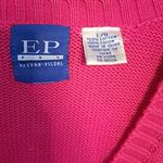 Evan‎ Picone Pro Pink Floral V Neck Sweater Vest Size Large Photo 2