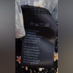 Urban Outfitters Black w/ White & Yellow Floral Details Short Sleeved Romper -XS Photo 3