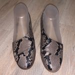 1. State  snake skin leather open side formal flats Photo 1