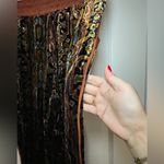 Anthropologie ❤️‍🔥Women’s  Elevenses Velvet Boho Tribal Print Pants Size 6 Photo 5