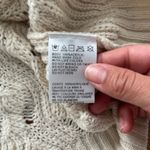 Urban Outfitters Coincidence & Chance Cream Crewneck Knit Sweater Size Large Green Photo 4