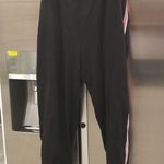 Trina Turk ππ Bop 2 Pant ~ Black with Glitter Rainbow Tuxedo Stripe XXL NWT Photo 7