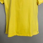 Ralph Lauren L-RL Ralph‎ Lauren Active Polo Shirt Quarter Zip Women Small Yellow Short Sleeve Photo 3