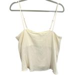 Z Supply  Sandstone‎ Havana Tank Top Women's Adjustable Straps Beige Cream Drapey Photo 1