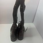 B.O.C. Brown Leather Tall Riding Boots Size 9 Photo 1