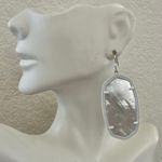 Kendra Scott  “Danielle” Mother-of-Pearl Statement Earrings Photo 2