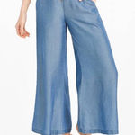 Nic+Zoe NWT Hazy Days Wide Leg Pant in Mid Denim XL Photo 0