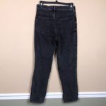 PacSun  Women’s Mom Jean Denim Faded Black Straight Leg Photo 6