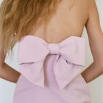 ZARA dress pink sleeveless mini bow wedding coctail party night out Photo 8