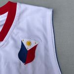 Rare Pilipinas Philippines Fiba Basketball Gabe Norwood 10 White Jersey Size XL Photo 7