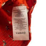 Urban Outfitters  Selena Ruched Corset Floral Crop Top in Red Size XS Photo 6