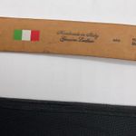 GUIDO ANGELOUI ITALIAN MADE LEATHER BELT Photo 5