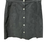 Aritzia  Wilfred‎ Centinela Faux Suede Mini Skirt in Black Size 4 Photo 4