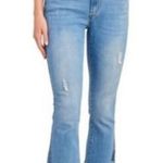 FOR THE REPUBLIC  Denim Frayed Ankle Jeans Photo 1