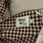 Princess Polly Checkered Top Silk  Photo 2