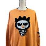 Hello Kitty Sanrio xForever21  Badtz Maru Halloween Crewneck Sweatshirt Sz M Boxy Photo 3