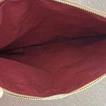 Chloé NEW Chloe Tan and Red Makeup Bag/Clutch  Photo 4