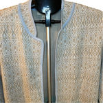 appleseed's Appleseed’s heavyweight knit long open cardigan, pastel blue/gray, NWOT size L Photo 1