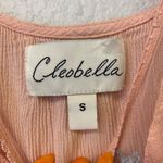 Cleobella  Siren Top Peony Peplum Top Cropped Size Small Photo 5