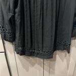 Elegant Black Women's Off the Shoulder Crochet Detail L Size L Photo 6