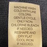 J.Jill  Boat Neck Side Zip 3/4 Sleeve Knit Top Blouse Color is Sesport Blue Med Photo 6