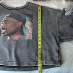 Chemistry  Tupac "Poetic Justice" cropped boxy-fit sweatshirt Size Small Photo 5