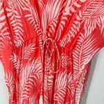 Cleobella Dreamy Sunset Palm Print Bright Pink CoverUp One Size Medium Large Photo 10