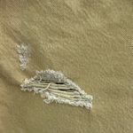 Jonathan Simkhai Distressed Yellow Jean Shorts Tan Size 30 Photo 2