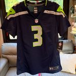 NFL NWT Seattle Seahawks Women's Jersey - Navy and Lime size L Photo 0
