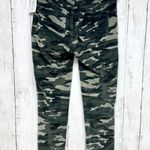 Pilcro Anthropologie Pants Women Size 26 Camo High Rise Skinny Denim Jeans Green Photo 8