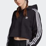 Adidas Cropped Hoddie Black Photo 0