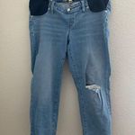 Madewell Maternity Side-Panel Perfect Vintage Jeans in Coffey Wash Size 31 Photo 1