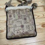 UGG  Australia‎ Logo Monogram Gold Metallic Crossbody Bag Purse Fuzzy Lined Photo 5