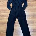 Ba&sh  Stylish black crepe tapered Nesi Jumpsuit size XS Photo 8