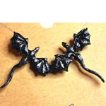 Source Unknown New Black Metal Alloy Flying Dragon Goth Punk Post Earrings Photo 1