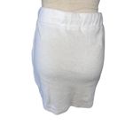 Revolve Tennis Club Drawstring Skirt in White Small New Womens Terry Cloth Photo 5