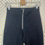 Rachel Comey  Zip Front Concur Denim Pant in Very Black Size US 2‎ Photo 3