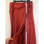 Anthropologie Mare Mare ruffle wrap midi skirt Size Large Red Photo 8