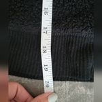 Hollister  Black Faux Fur Mock Neck Cropped Sweater Size M Photo 15