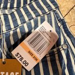 Kensie Vintage Lux The Ella Straight Leg Striped Blue Jeans NWT Photo 11