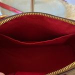 Coach  Brown and Red Signature Satchel Photo 5