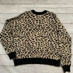T Tahari Leopard Print Pullover Knit Sweater in Size M Photo 5