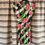 Lilly Pulitzer Lily Pulitzer Blue And White Lotus Flower Frog‎ Dress Size. XS Photo 1