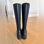 Tory Burch  tall April Rain boot navy blue size 7 Photo 2