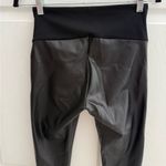 ASSETS by SPANX Women's All Over Faux Leather black Leggings size small Photo 7