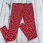 Tipsy Elves  Womens Christmas String Light Leggings Size Medium Spandex Blend Photo 5