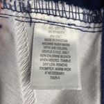 st. john's bay St. John Bay Women’s Blue Mid Rise Easy Fit Through Hip & Thigh Shorts Size 14P Photo 7