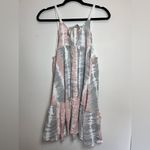 Ocean Drive  Tie Dye Sleeveless Tier Tie Back Midi Dress Women’s Sz S NWT Photo 2